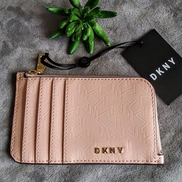 dkny card purse
